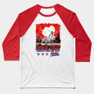 Annual Great American Smoke-out Date - The Smokeout Revelation Baseball T-Shirt